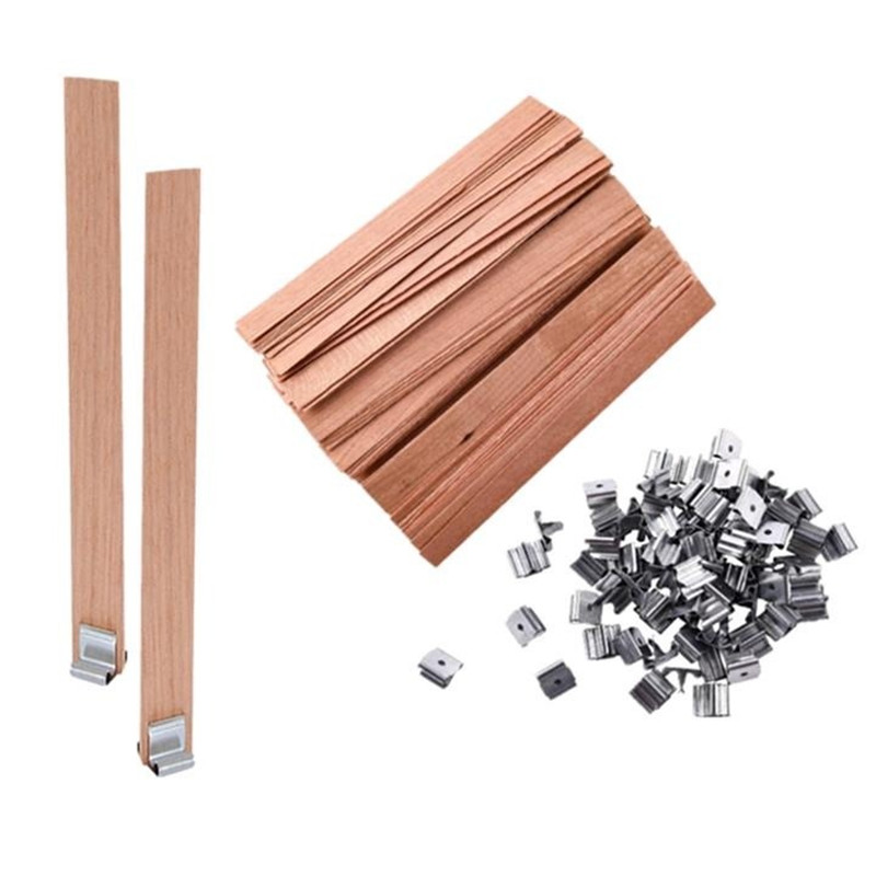 Wood Wick Crackle - Set di stoppini per candele in