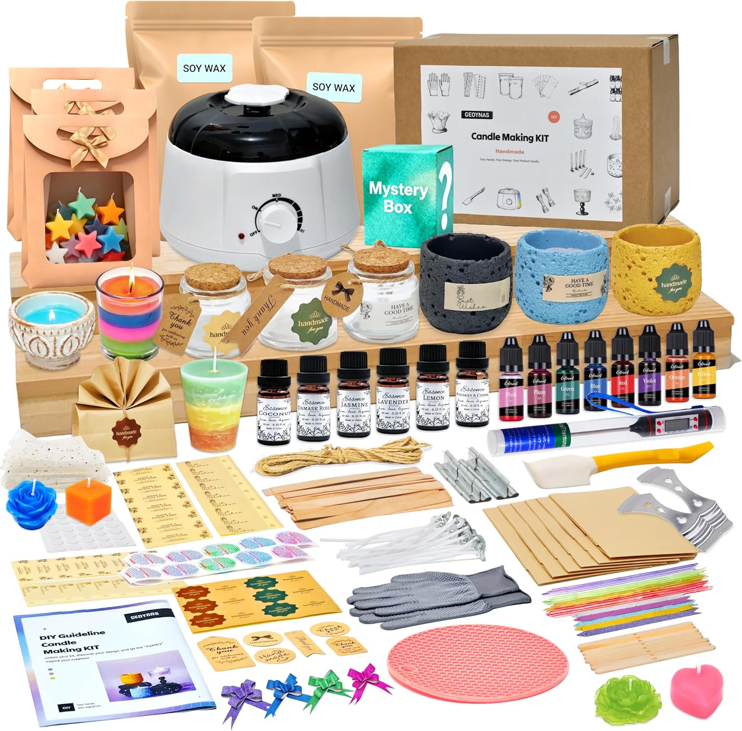 Candle Making Kit For Beginners - Kit per la creazione di candele