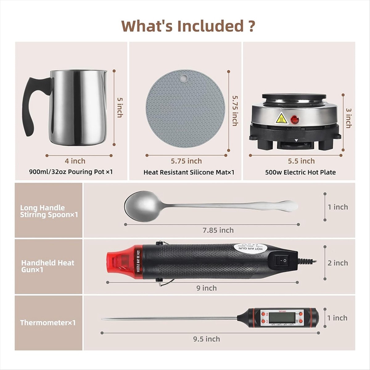 Candle Making Kit For Beginners - Kit per la creazione di candele,