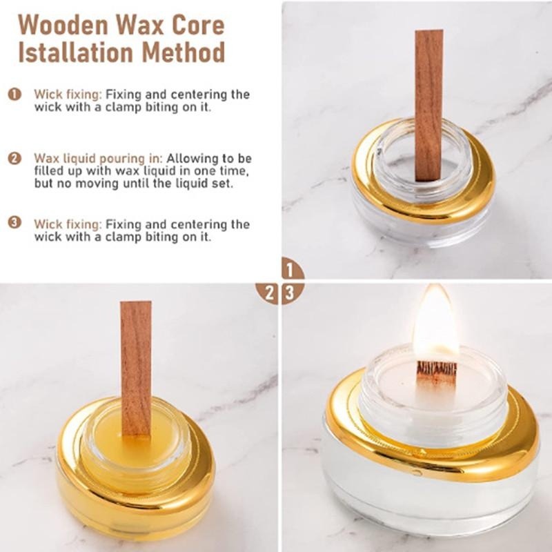 Set di stoppini per candele in - Wood Wick Crackle recensione e prezzo