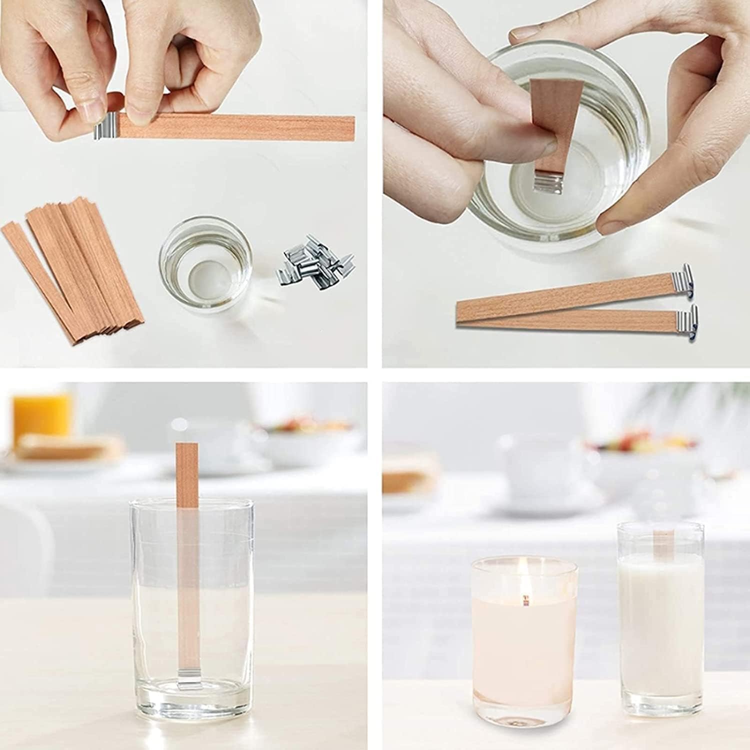 Stoppini in Legno con Supporti - Wood Wick Crackle recensione e prezzo