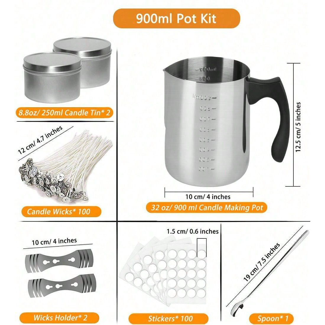 Glintmos Starter Kit per reali - Candle Making Kit For Beginners recensione e prezzo