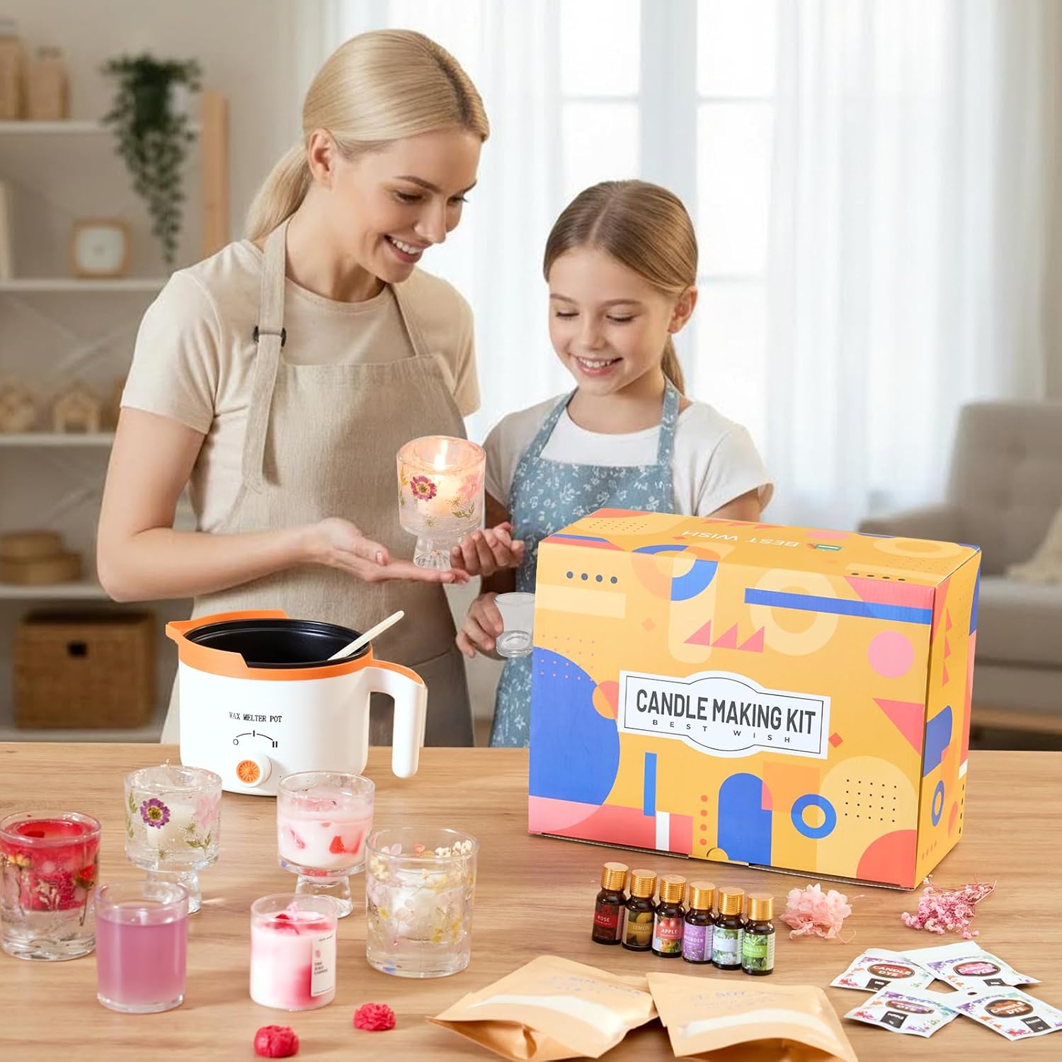 Kit 2-in-1 per Creare Candele  - Candle Making Kit For Beginners recensione e prezzo