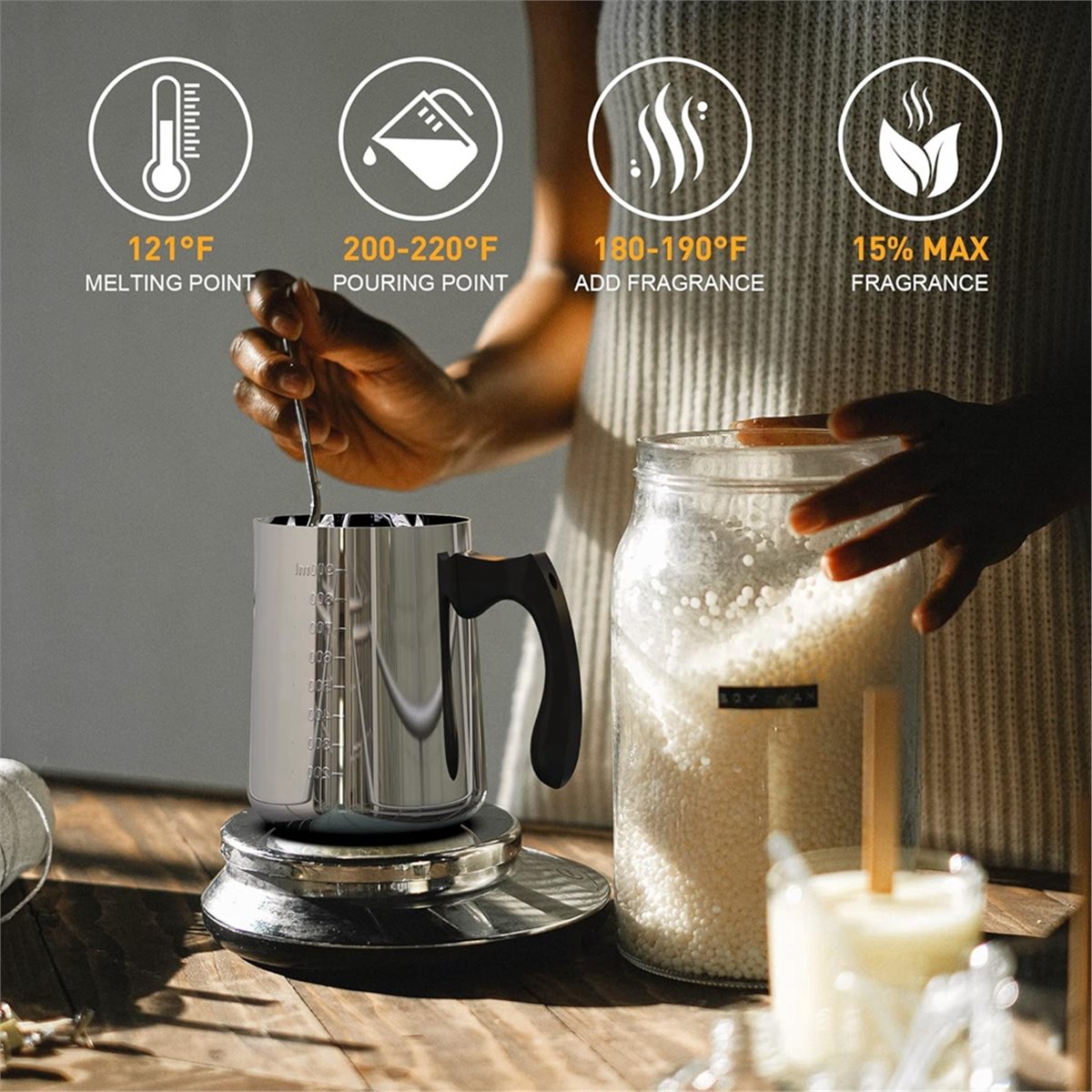 Kit per la creazione di candel - Candle Making Kit For Beginners recensione e prezzo