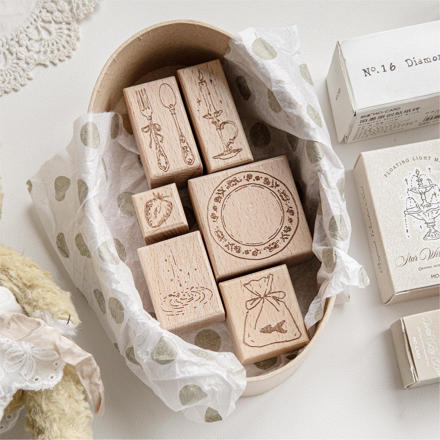 Timbro in legno con design a c - Candle Making Products recensione e prezzo