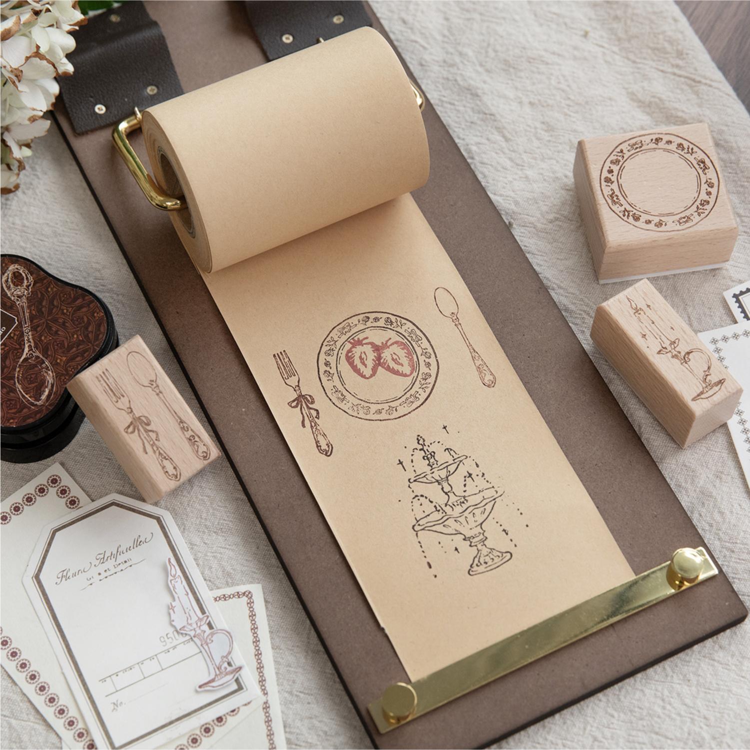 Timbro in legno con design a c - Candle Making Products recensione e prezzo