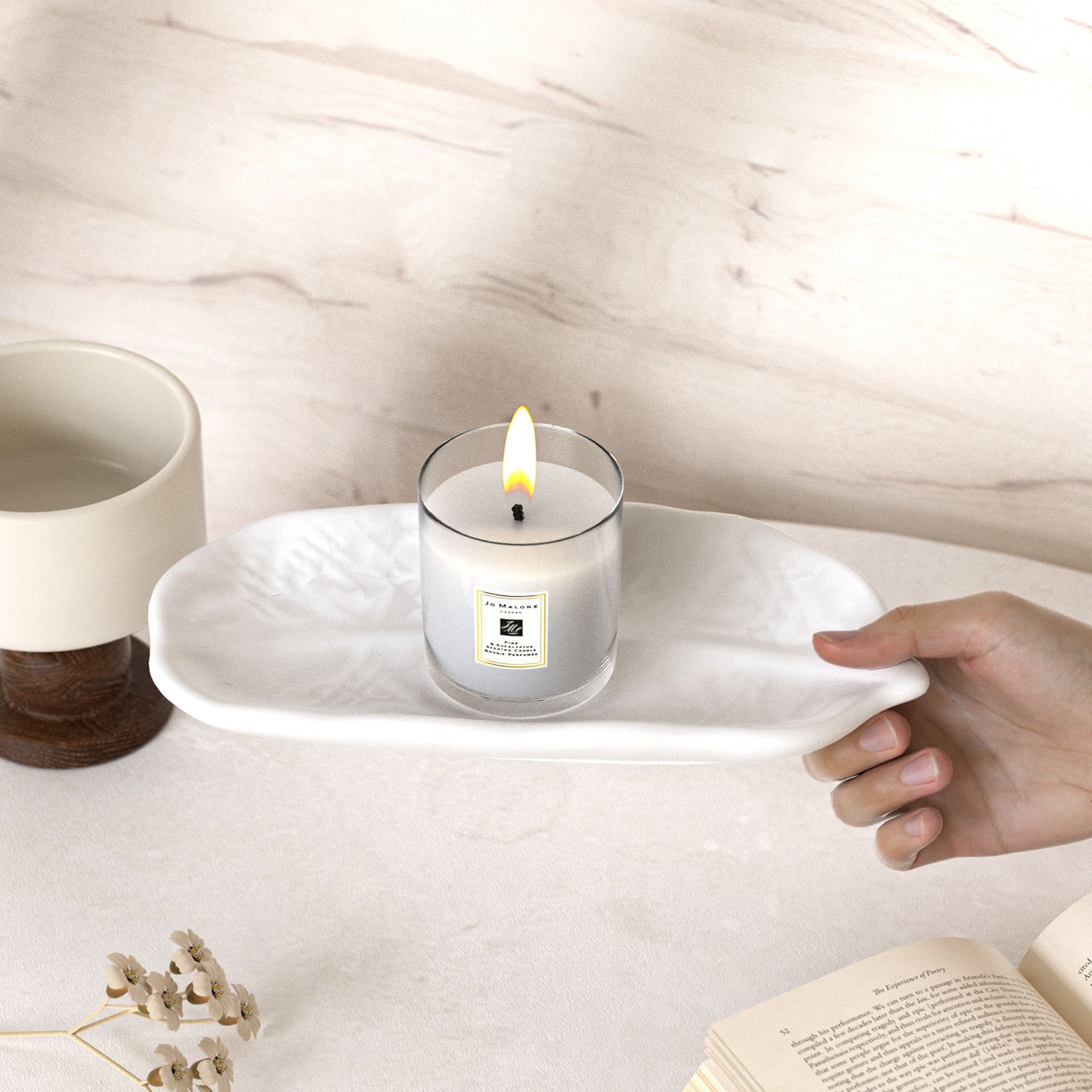 Stampi per foglie a strisce in - Candle Making Diy recensione e prezzo