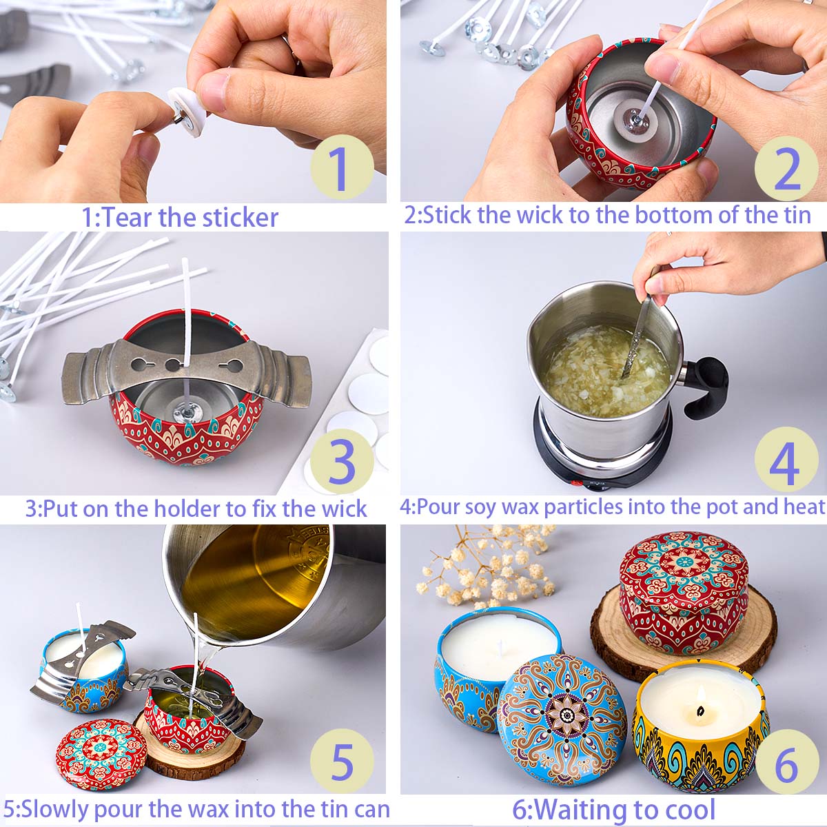 Kit per la creazione di candel - Candle Making Kit For Beginners recensione e prezzo
