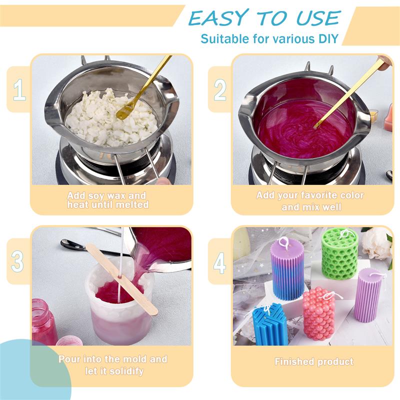 100/500g/1kg Pura Cera di Soia - Candle Making Products recensione e prezzo